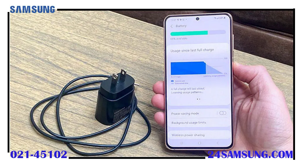 نحوه شارژ اولیه باتری موبایل سامسونگ